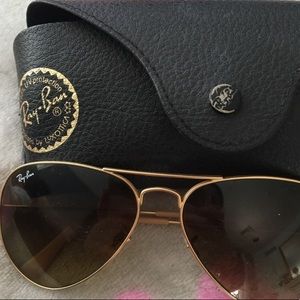 Authentic ray-ban aviators